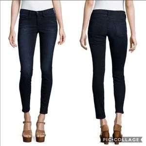 Frame Denim Le Skinny de Jeanne Crop Jeans